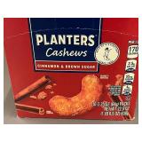 MD 4 - Planters Cashews Cinnamon & Brown Sugar 10-Pack Factory-Sealed Bulk Lot