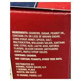 MD 4 - Planters Cashews Cinnamon & Brown Sugar 10-Pack Factory-Sealed Bulk Lot