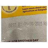 TX 10 - 2 Simple Mills Sweet Thins Chocolate Brownie 14 oz Bags (Best By 11/30/2025)