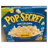 Trol - 2 Boxes Pop Secret 100 Calorie Butter Snack Size Popcorn, 12 Bags per Box Trol - 2 Boxes Pop Secret 100 Calorie Butter Snack Size Popcorn, 12 Bags per Box