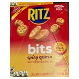 IL 4 - Ritz Bits Spicy Queso Cracker Sandwiches, 4 Boxes, 8.8 oz Each, Best by 06OCT2025 IL 4 - Ritz Bits Spicy Queso Cracker Sandwiches, 4 Boxes, 8.8 oz Each, Best by 06OCT2025