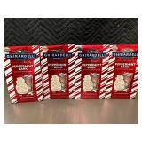 IN 5 - Ghirardelli Snowmen Peppermint Bark, 4 Boxes (5.7 oz each, exp 04/30/2025) IN 5 - Ghirardelli Snowmen Peppermint Bark, 4 Boxes (5.7 oz each, exp 04/30/2025)