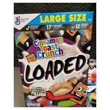 4 Boxes Cinnamon Toast Crunch Loaded Cereal Large Size 13 oz 17JUL2025 4 Boxes Cinnamon Toast Crunch Loaded Cereal Large Size 13 oz 17JUL2025
