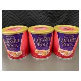 OR 1 - 3 Brown & Haley Sea Salt Caramel Roca 10oz Tins, Best by 07MAR25 OR 1 - 3 Brown & Haley Sea Salt Caramel Roca 10oz Tins, Best by 07MAR25