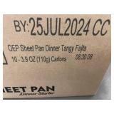 CA 1 - Old El Paso Sheet Pan Dinner Starter Tangy Fajita 10-Pack 3.9oz (110g) - 7/25/2024 CA 1 - Old El Paso Sheet Pan Dinner Starter Tangy Fajita 10-Pack 3.9oz (110g) - 7/25/2024