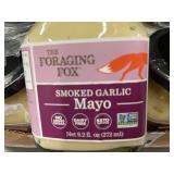 AZ 1 - The Foraging Fox Smoked Garlic Mayo 6-Pack, 9.2 oz Jars (BB 09/29/24) AZ 1 - The Foraging Fox Smoked Garlic Mayo 6-Pack, 9.2 oz Jars (BB 09/29/24)
