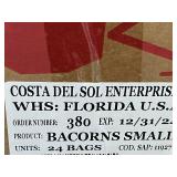 Diana Bacorns BBQ Bacon Flavored Snack, 24-Pack, 2.12 oz Bags, Exp 12/31/24 Diana Bacorns BBQ Bacon Flavored Snack, 24-Pack, 2.12 oz Bags, Exp 12/31/24