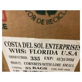 TOP - Diana Crunchy Cornbits with Lime, 35 Bags, Exp 12/31/24