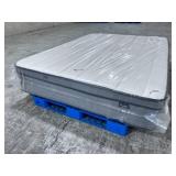 Ayeawo 13" Plush Hybrid Queen Mattress— NO RESERVE