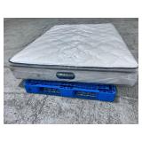 Beautyrest BR800 Plush Euro Top Queen Mattress — NO RESERVE
