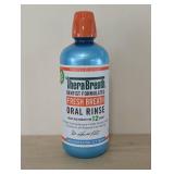 TheraBreath Fresh Breath Oral Rinse, Invigorating Icy Mint, 33.8 Fl Oz