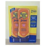 Banana Boat Sport Ultra SPF 50 Sunscreen Lotion 10 fl oz Pack of 2