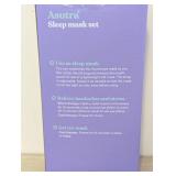 Asutra Natural Sleep Mask Set with Weighted Lavender Silk Eye Pillow & Cooling Gel Mask - 2pc