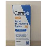 CeraVe Face Moisturizer with Sunscreen, AM Facial Moisturizing Lotion for Normal to Dry Skin - SPF 30