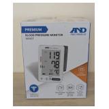 A&D Medical Essential One Wrist Blood Pressure Monitor for Home Use