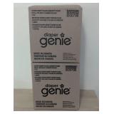 Diaper Genie Diaper Pail Round Refills, Clean Laundry, Holds up to 2560 Newborn Diapers, 8 Pack
