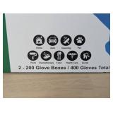 Kirkland Signature Nitrile Exam Gloves, 400-count, Size Medium