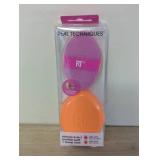 Real Techniques Miracle 2-In-1 Makeup Powder Puff + Travel Case
