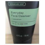 Hawthorne Everyday Face Cleanser 4 oz ( 2 PACK ) Vegan w/ Aloe Extract