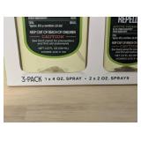 Murphy’s Naturals Mosquito & Tick Repellent, Plant-Based DEET-Free Spray, Outdoor Essentials Kit 3-Pack, 1x4-ounce + 2x2-ounce Pumps