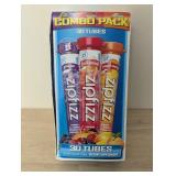 Zipfizz Multi-Vitamin Energy Hydration Drink Mix Grape Fruit Punch Mango Pack of 29 Pieces(1 fruit Punch Gone)