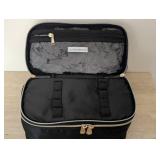 Sonia Kashuk™ Double Zip Train Case Makeup Bag - Black