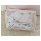 Sonia Kashuk Large Dome Case/Makeup Bag, Pink Faux Croc, 2 Pieces