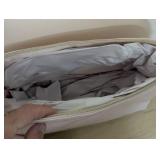 Sonia Kashuk Large Dome Case/Makeup Bag, Pink Faux Croc, 2 Pieces