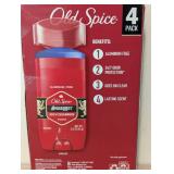 Old Spice Swagger Deodorant Aluminum Free, 3 Ounce (Pack of 4)