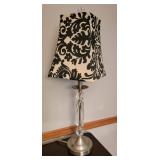 Crystal Stem Candlestick Table Lamps