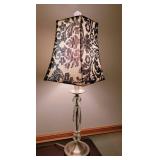 Crystal Stem Candlestick Table Lamps