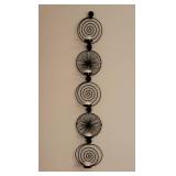 Coiled Wire Votive Candle Wall Décor