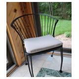 Black Iron Patio Chairs