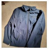 Mens Navy Blue Spyder Fall Jacket ~ XXL, Epson Logo