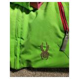 Lime Green and Pink Kids Spyder Winter Jacket ~ 14