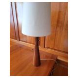 Wood Pin Table Lamp