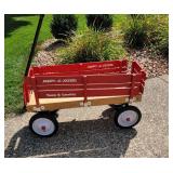 Classic Radio Flyer Town and Country Wood Wagon
