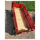 Classic Radio Flyer Town and Country Wood Wagon