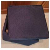 Black Storage Cube Ottoman