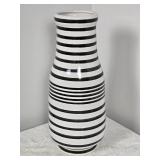 Modern Striped Art Vase