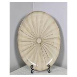 Oversized Glazed Ceramic Centerpiece / Charger - Pier 1