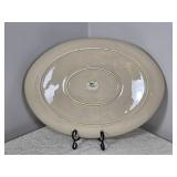 Oversized Glazed Ceramic Centerpiece / Charger - Pier 1