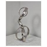 Modern  Metal  Fine Art  Sculpture - Rings