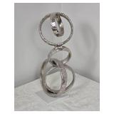 Modern  Metal  Fine Art  Sculpture - Rings