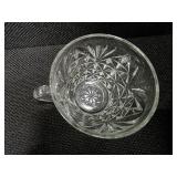6 Crystalline Tea Cups