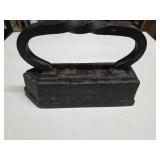Rare 22- pound cast iron Antique clothes iron