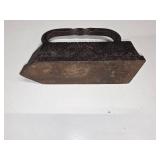 Rare 22- pound cast iron Antique clothes iron