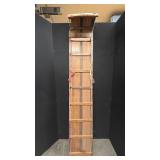 Vintage Wooden Toboggan with Extra Running Boards