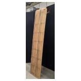 Vintage Wooden Toboggan with Extra Running Boards