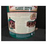 Tub of Lincoln Logs